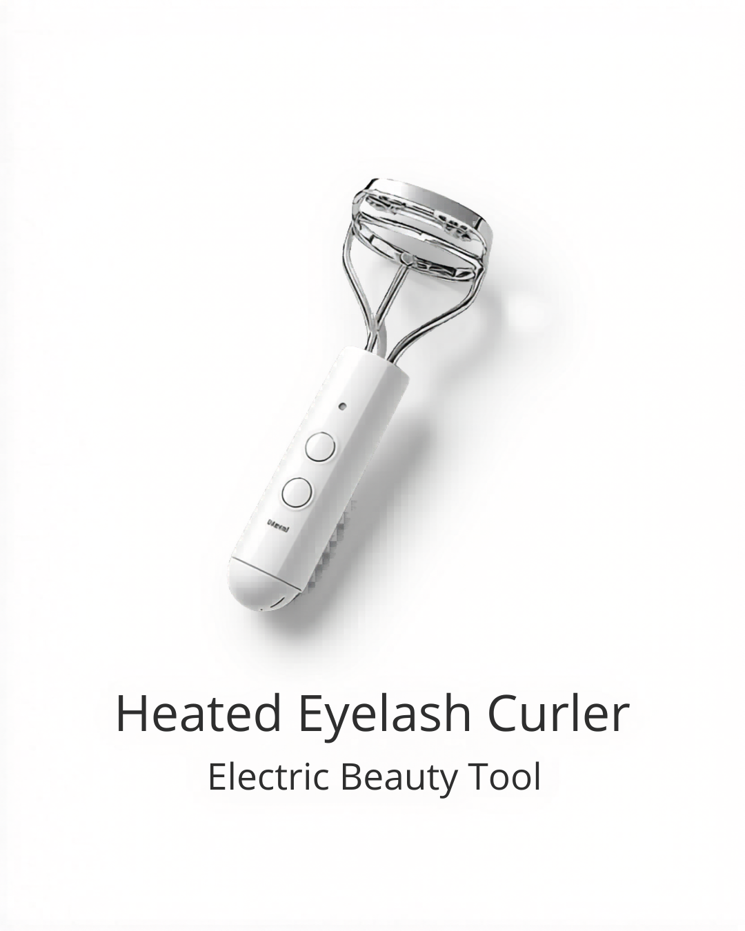 Heated Eyelash Curler – USB Rechargeable Anti-Burn 2-Pack