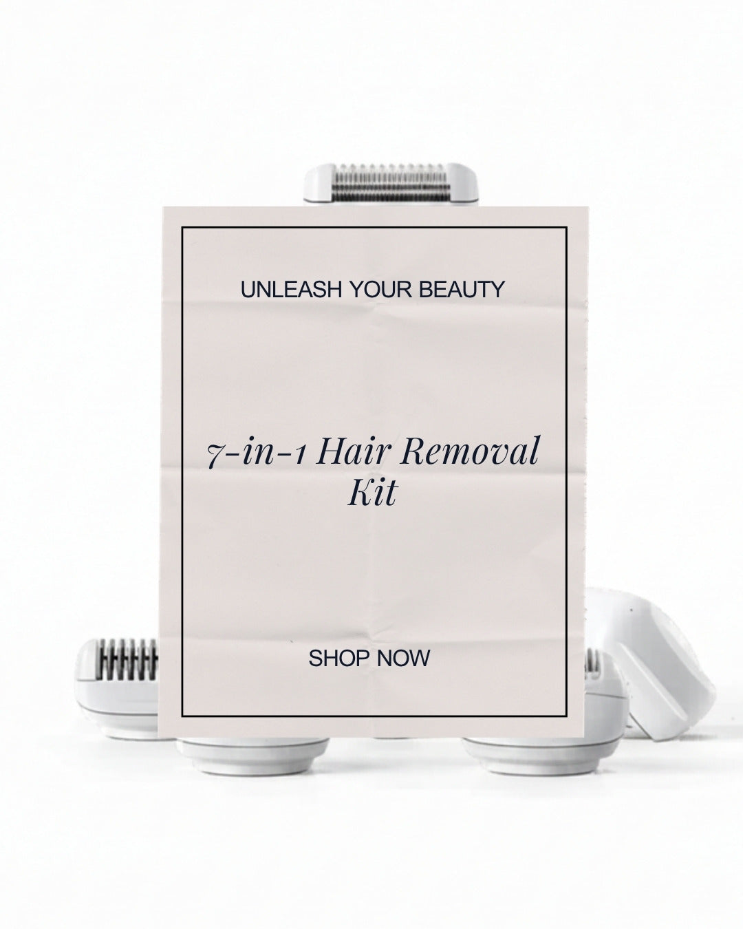 Uniqoro 7-in-1 Women Electric Shaver Design 4
