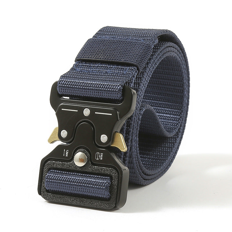 Military Tactical Belt – Heavy Duty Outdoor Nylon Training