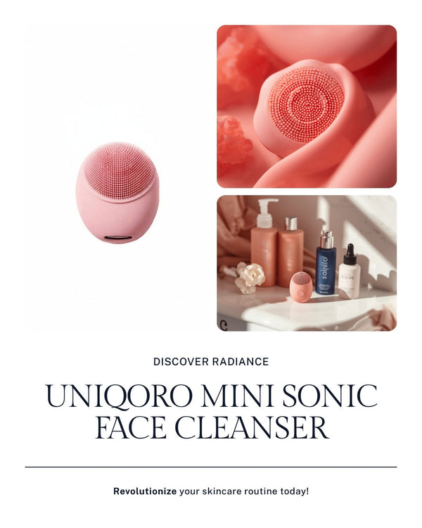 Uniqoro Mini Sonic Silicone Face Cleanser Design 2