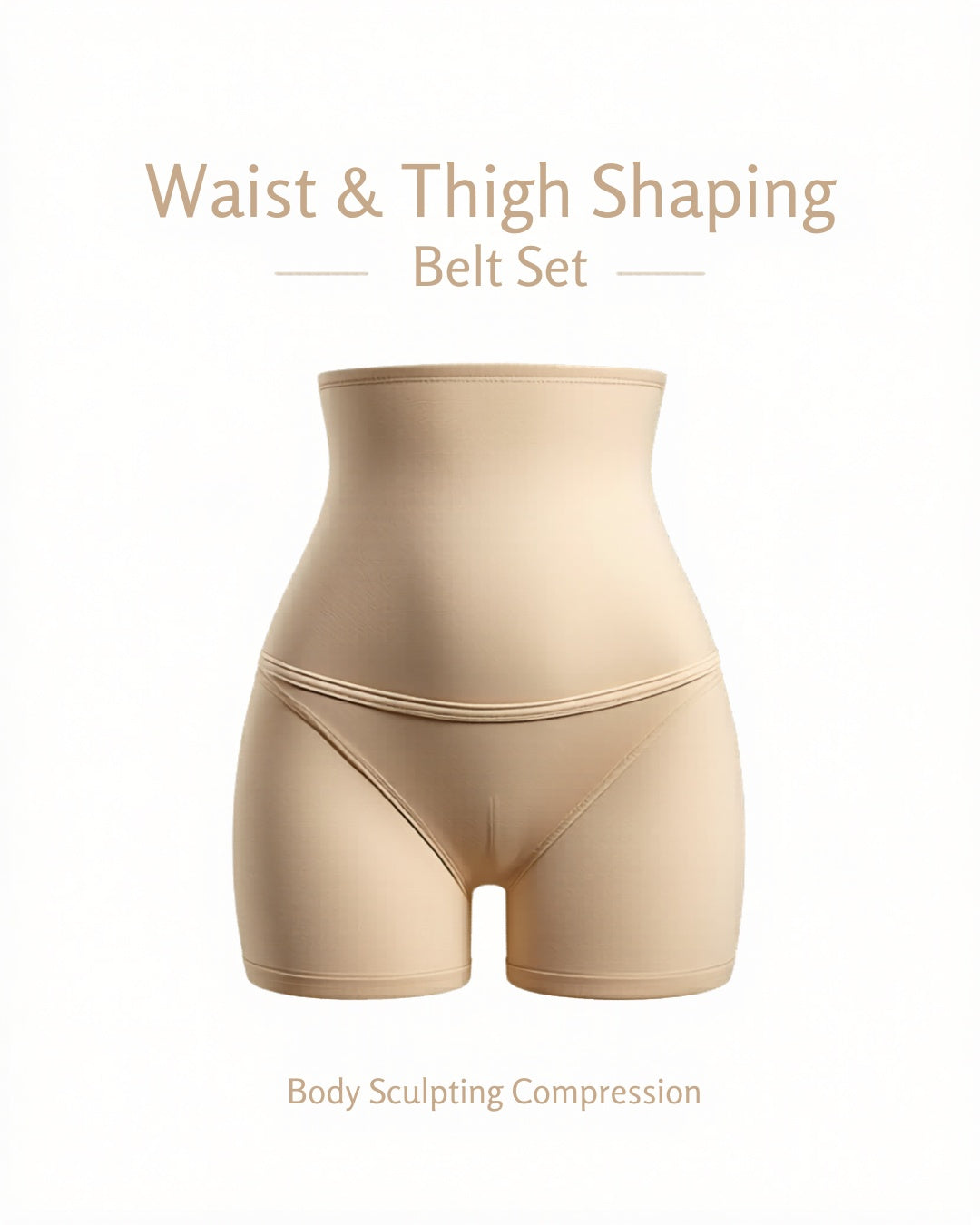 Waist & Thigh Shaping Belt Set – Full Body Neoprene Trainer