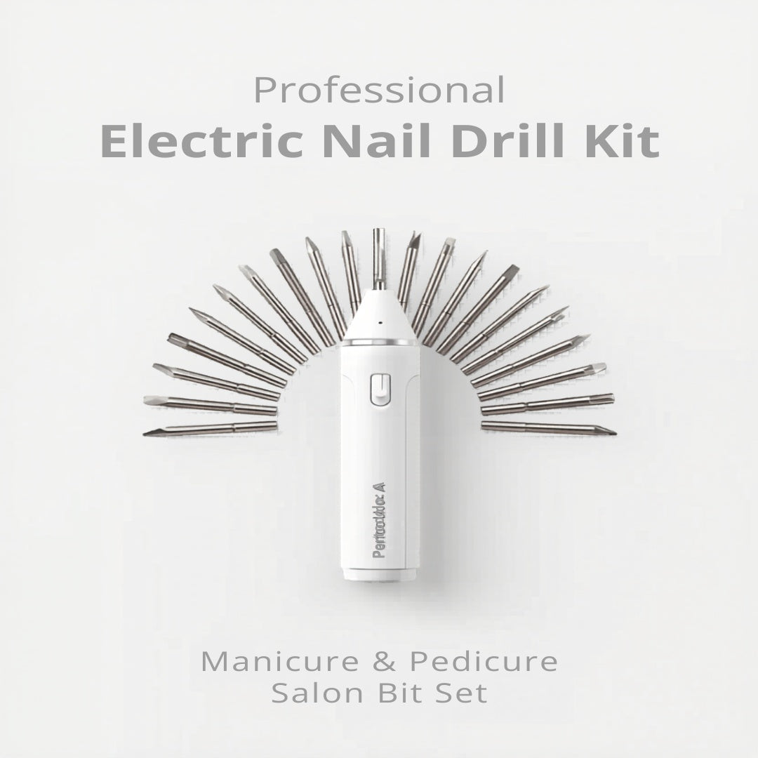 Electric Nail Drill Kit – 45,000 RPM Cordless Acrylic Gel