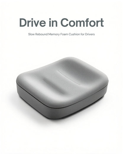 Memory Foam Car Seat Cushion – Slow Rebound Tailbone Relief
