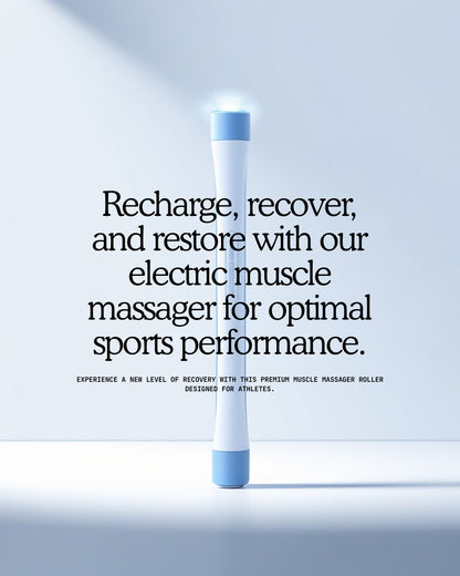 Electric Muscle Massager – Rechargeable Vibration Recovery