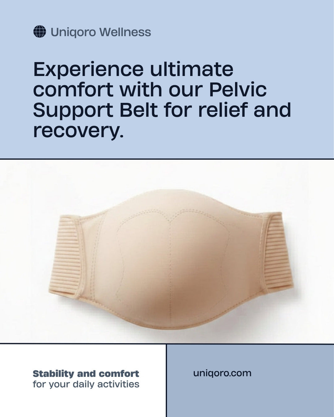 Uniqoro Pelvic Support Belt Design 3