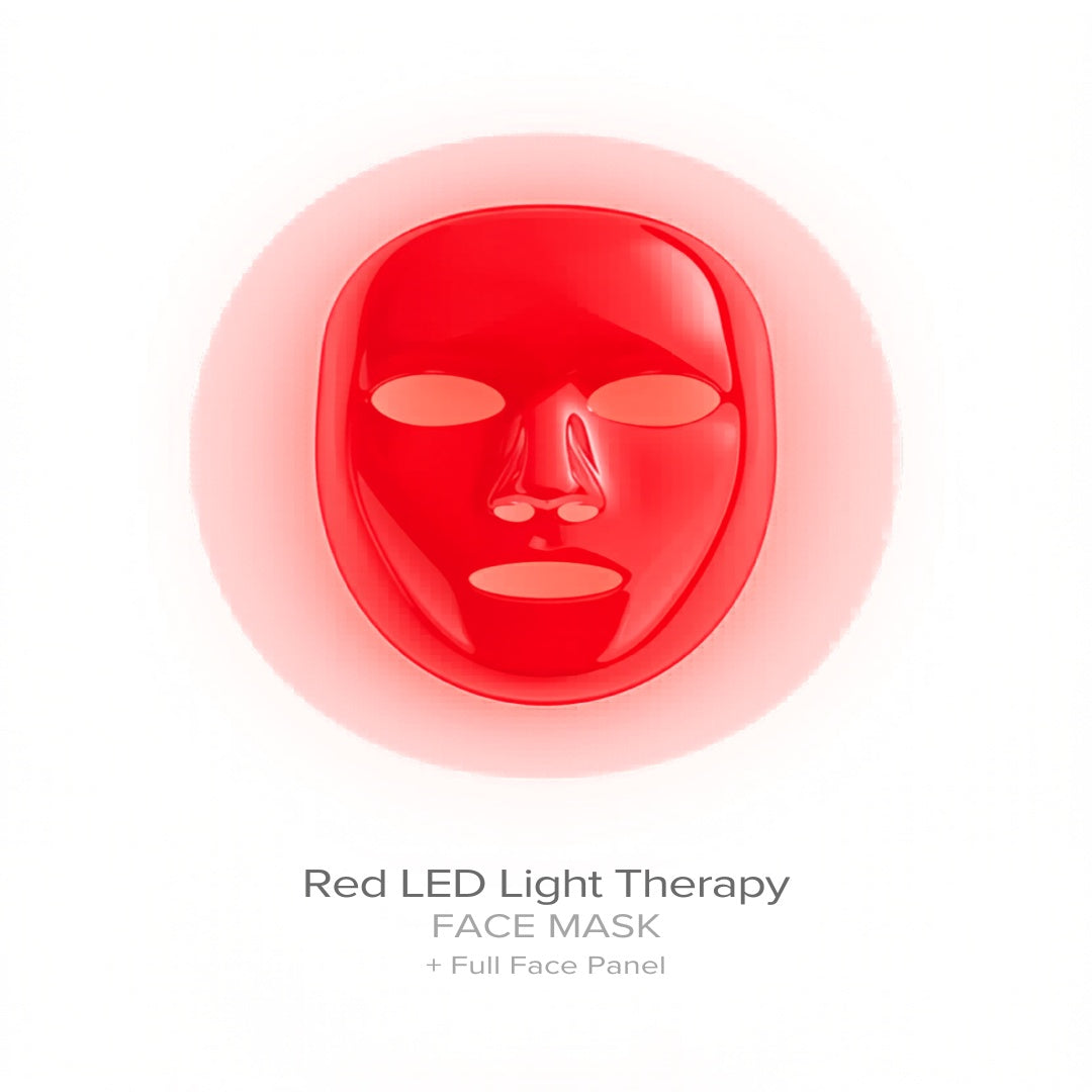 LED Red Light Therapy Face Mask – Anti-Aging Skin Device