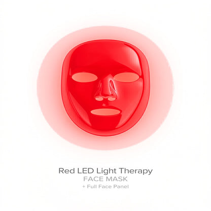 LED Red Light Therapy Face Mask – Anti-Aging Skin Device