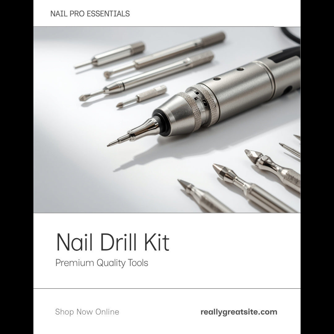 Electric Nail Drill Kit – 45,000 RPM Cordless Acrylic Gel