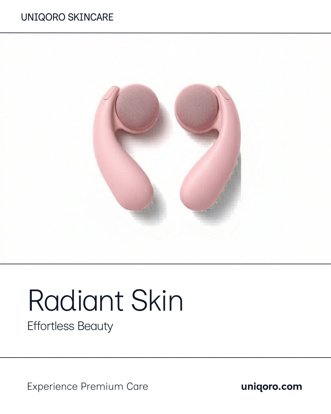 Uniqoro Neck and Face Massager 3-in-1 Design 2