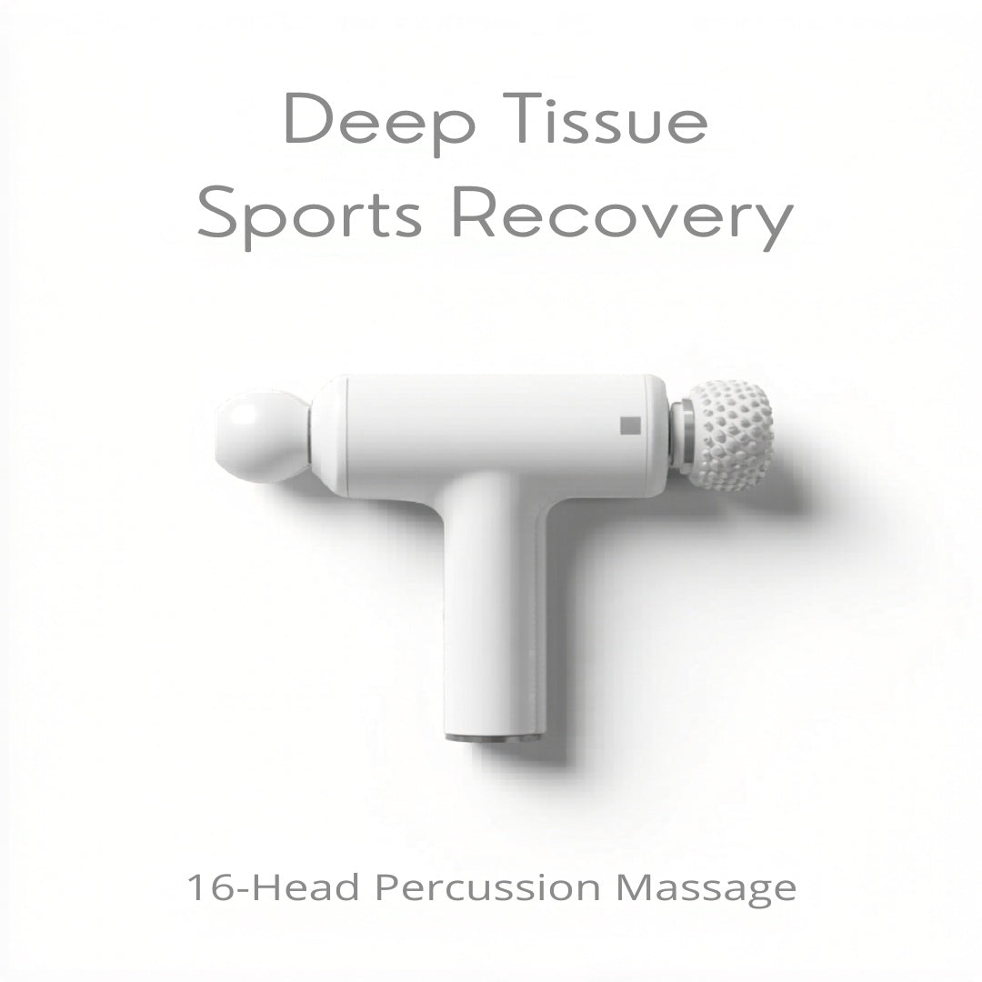 Fascia Massage Gun – 16 Heads Full Body Deep Tissue Relief