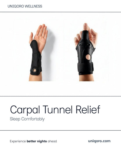 Uniqoro Carpal Tunnel Wrist Brace Design 4