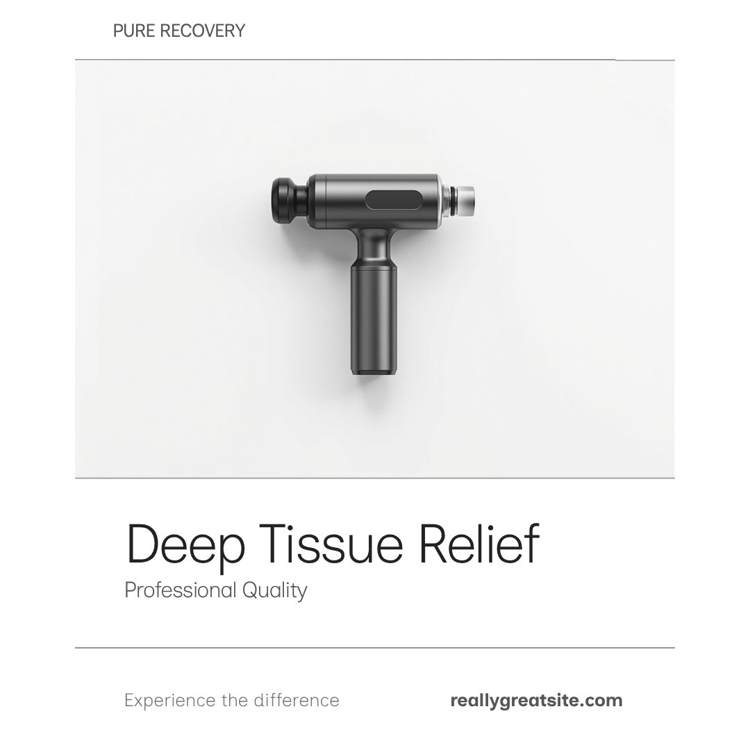 Fascia Massage Gun – 16 Heads Full Body Deep Tissue Relief