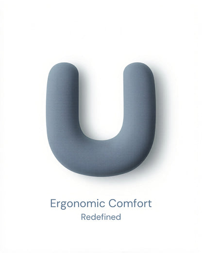 Memory Foam Chair Cushion – U-Shape Coccyx Seat Pain Relief