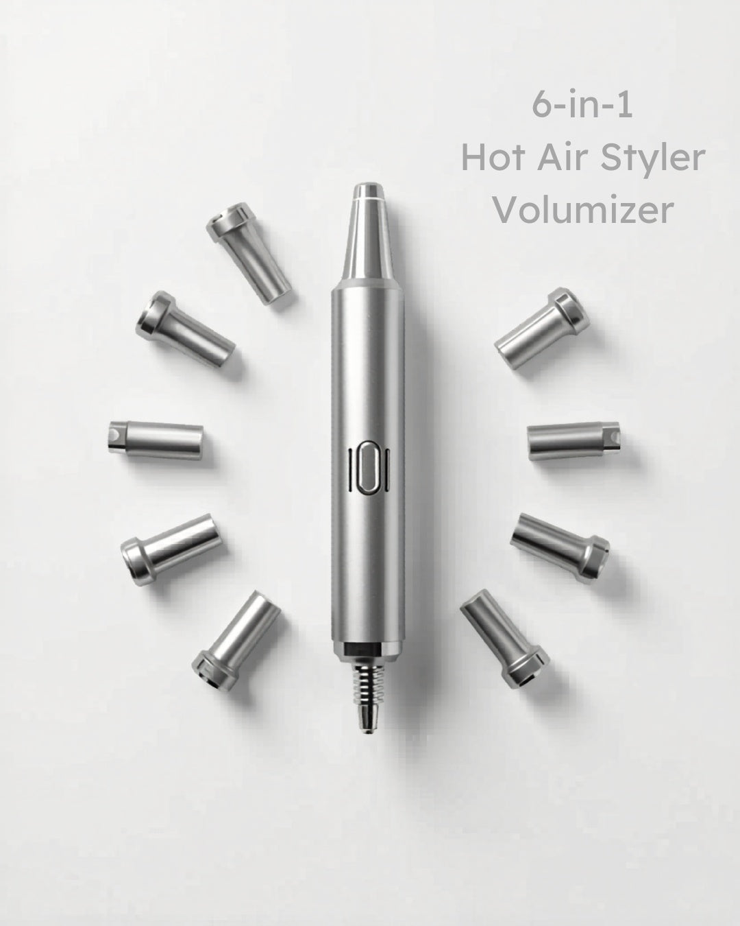 6-in-1 Hot Air Styler – Blow Dryer Brush Curler Combo