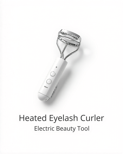 Heated Eyelash Curler – USB Rechargeable Anti-Burn 2-Pack