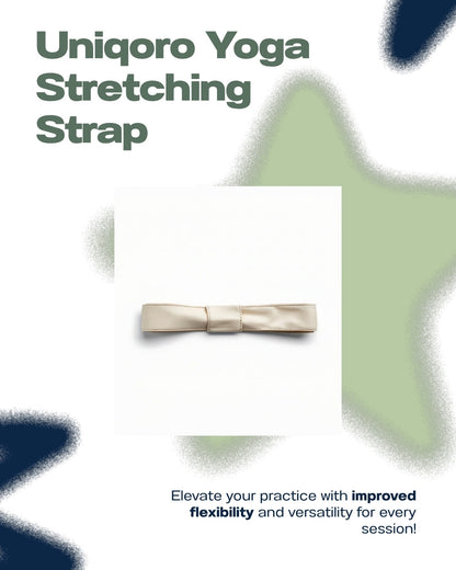 Uniqoro Yoga Stretching Belt Design 2