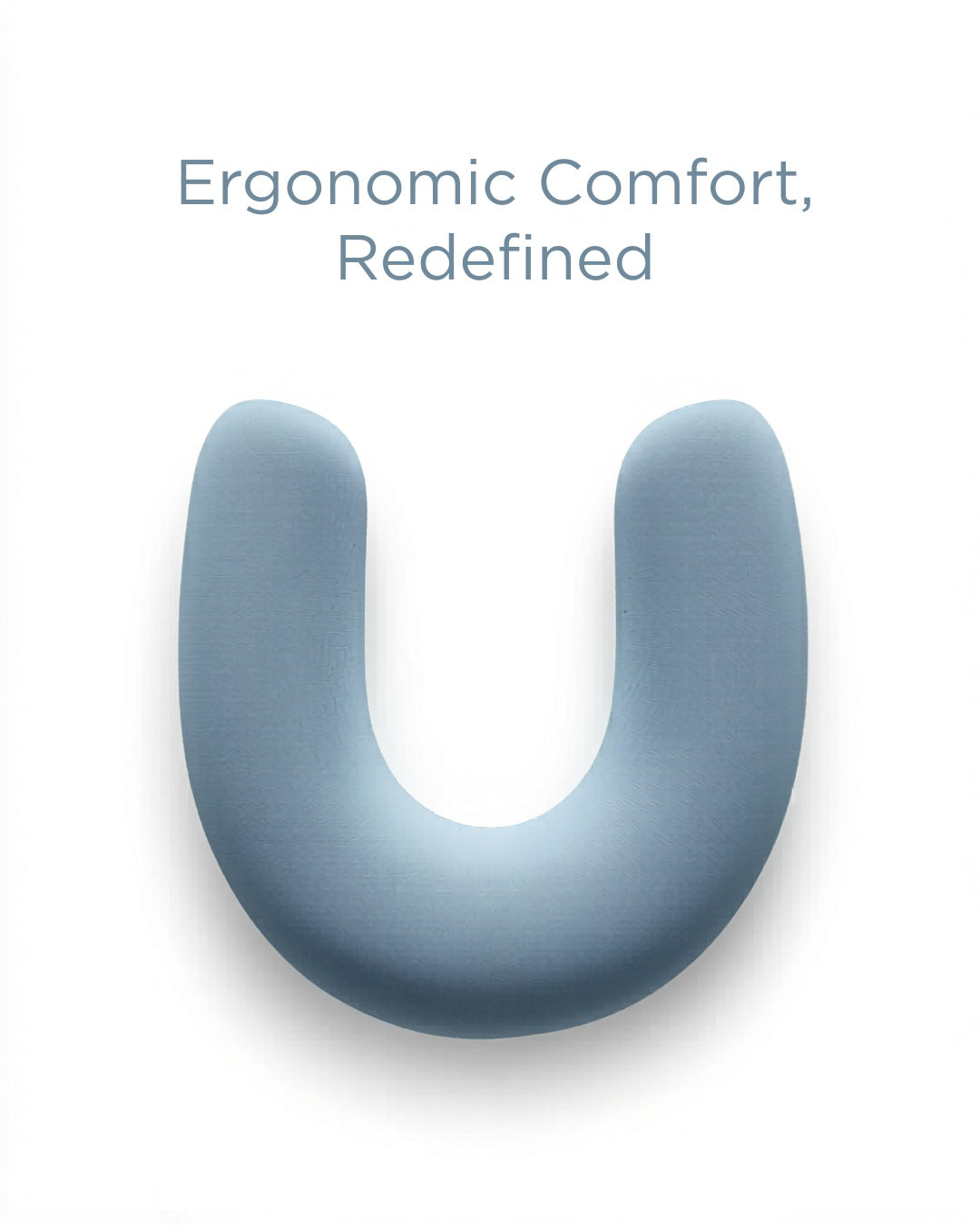 Memory Foam Chair Cushion – U-Shape Coccyx Seat Pain Relief