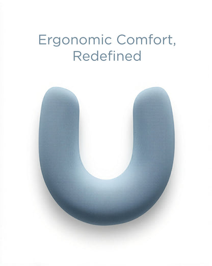Memory Foam Chair Cushion – U-Shape Coccyx Seat Pain Relief