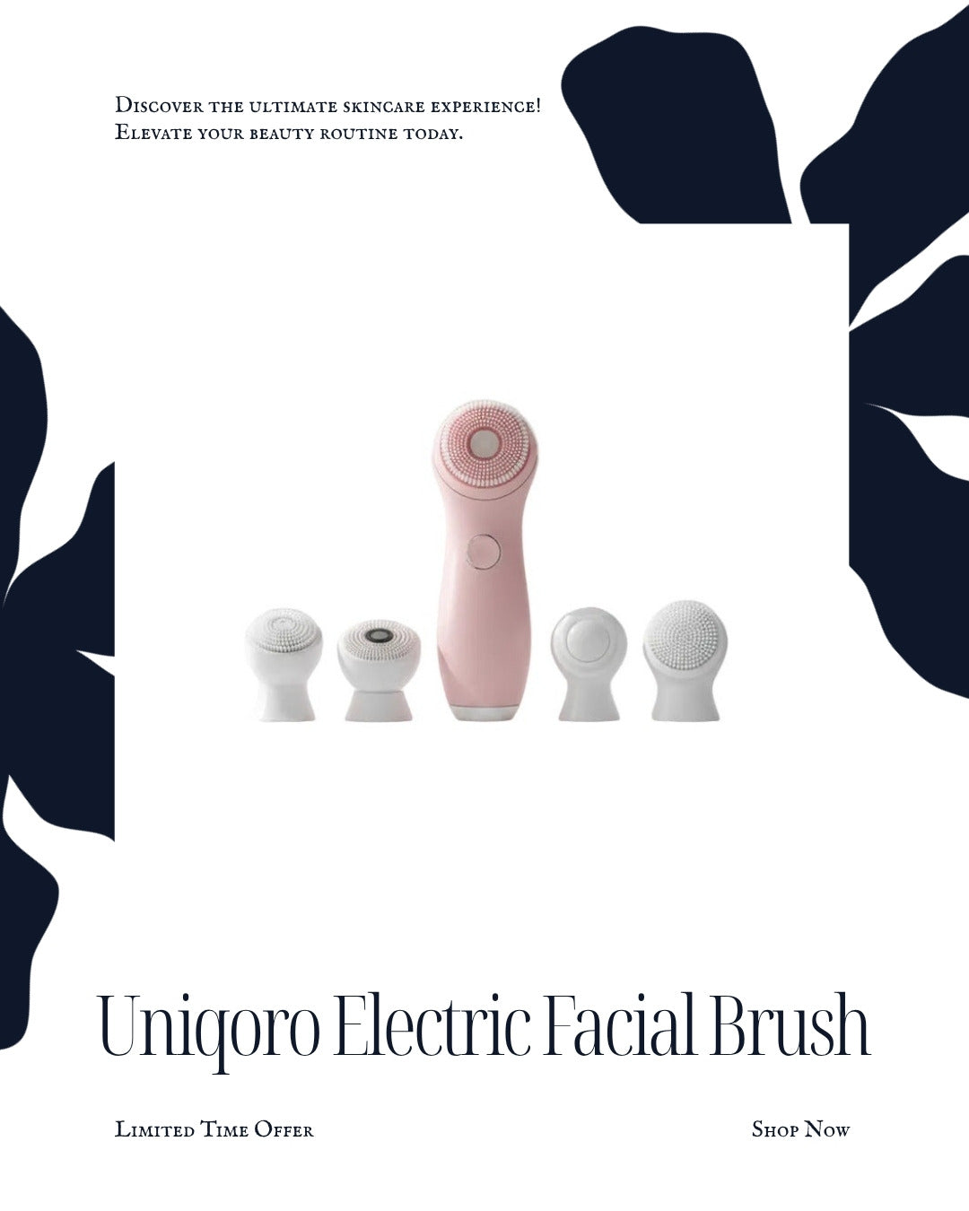 Uniqoro Electric Facial Cleansing Brush 360 Design 2