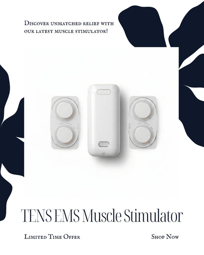 Uniqoro TENS EMS Muscle Stimulator 24 Modes Dual Channel Pain Relief