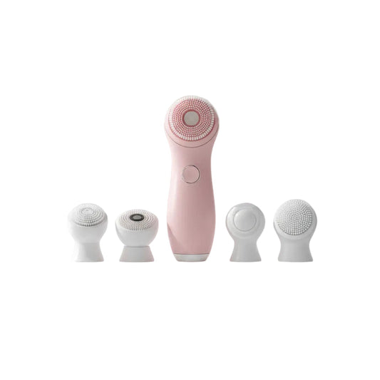 Electric Facial Cleansing Brush – 5 Heads 360° Deep Pore