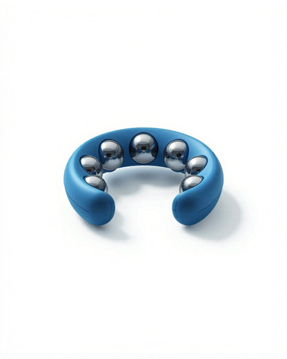 Neck Roller Massager – 360° 6-Ball Manual Trigger Point