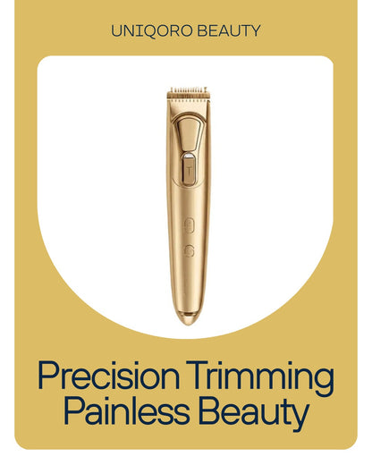 Uniqoro Electric Eyebrow Trimmer LED Light Precision Painless