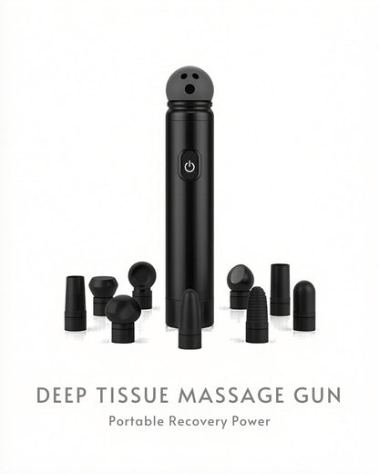 Massage Gun Deep Tissue – 8 Heads Percussion Athlete Recovery