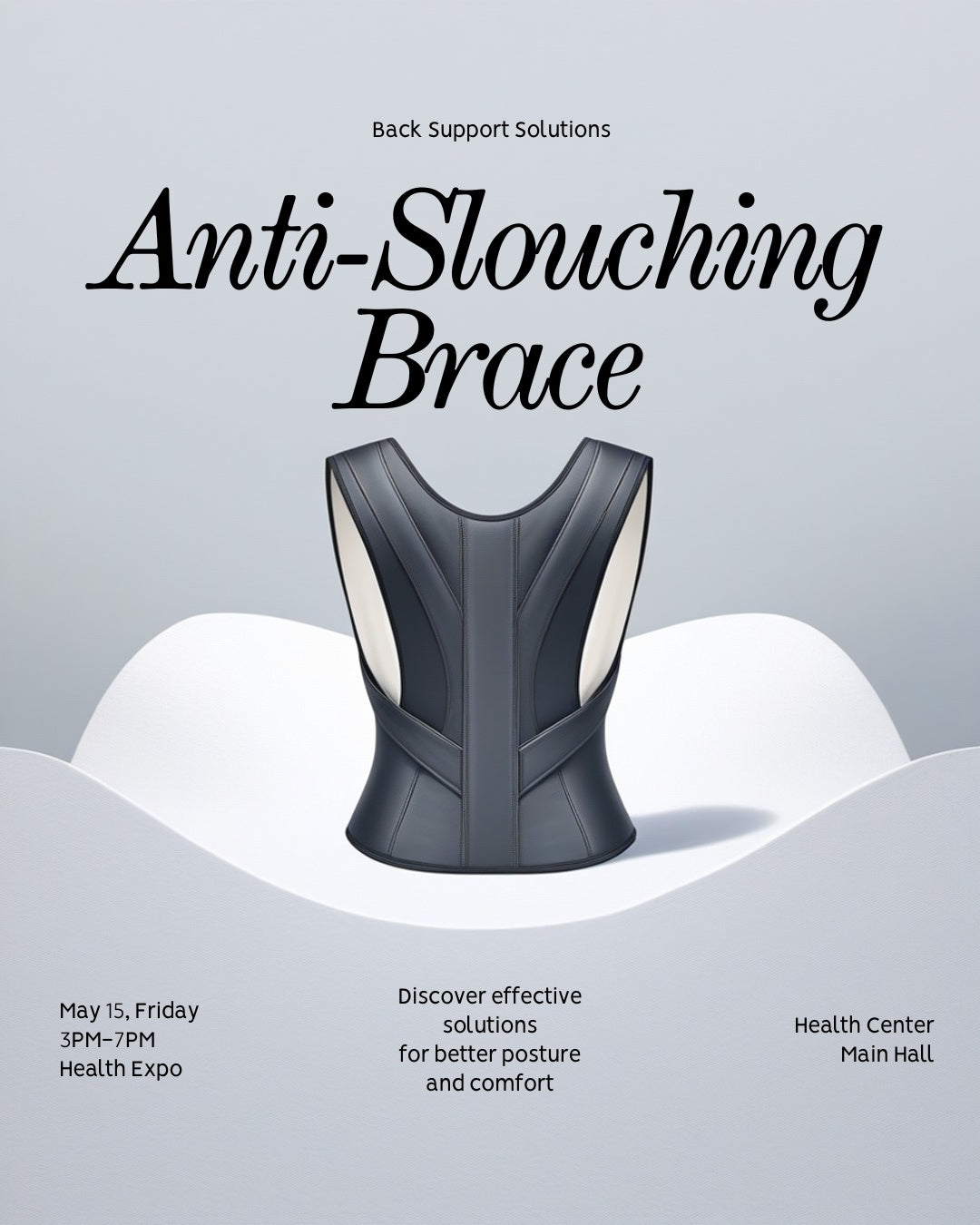 Humpback Posture Corrector – Adjustable Thoracic Back Brace