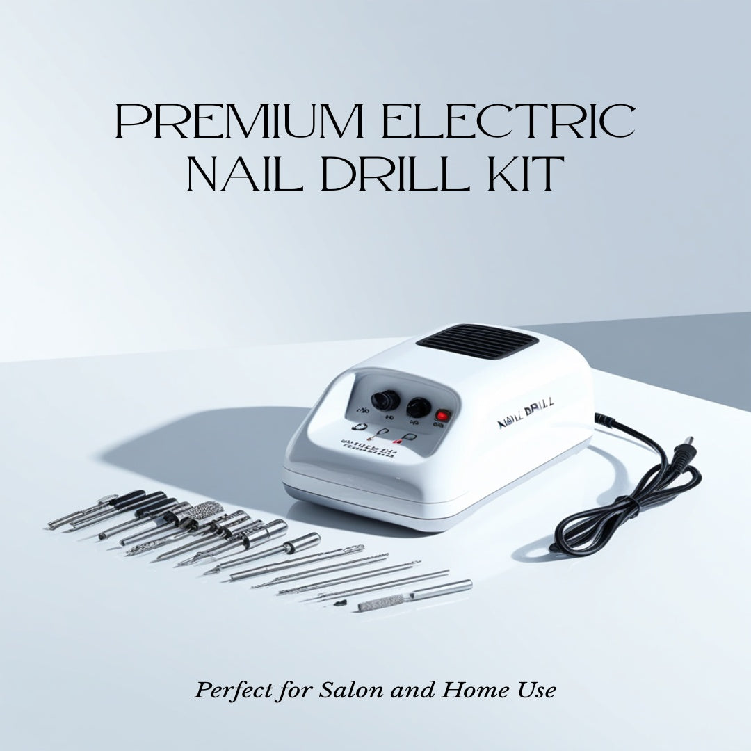 Electric Nail Drill Kit – 45,000 RPM Cordless Acrylic Gel