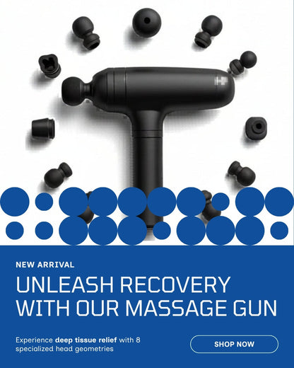 Uniqoro Massage Gun 8 Heads Design 3