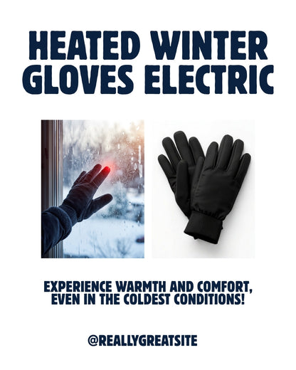 Uniqoro Heated Winter Gloves Design 4