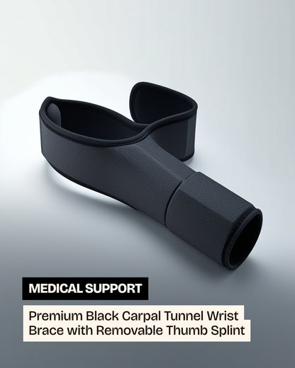 Carpal Tunnel Wrist Brace – Night Splint Median Nerve Relief