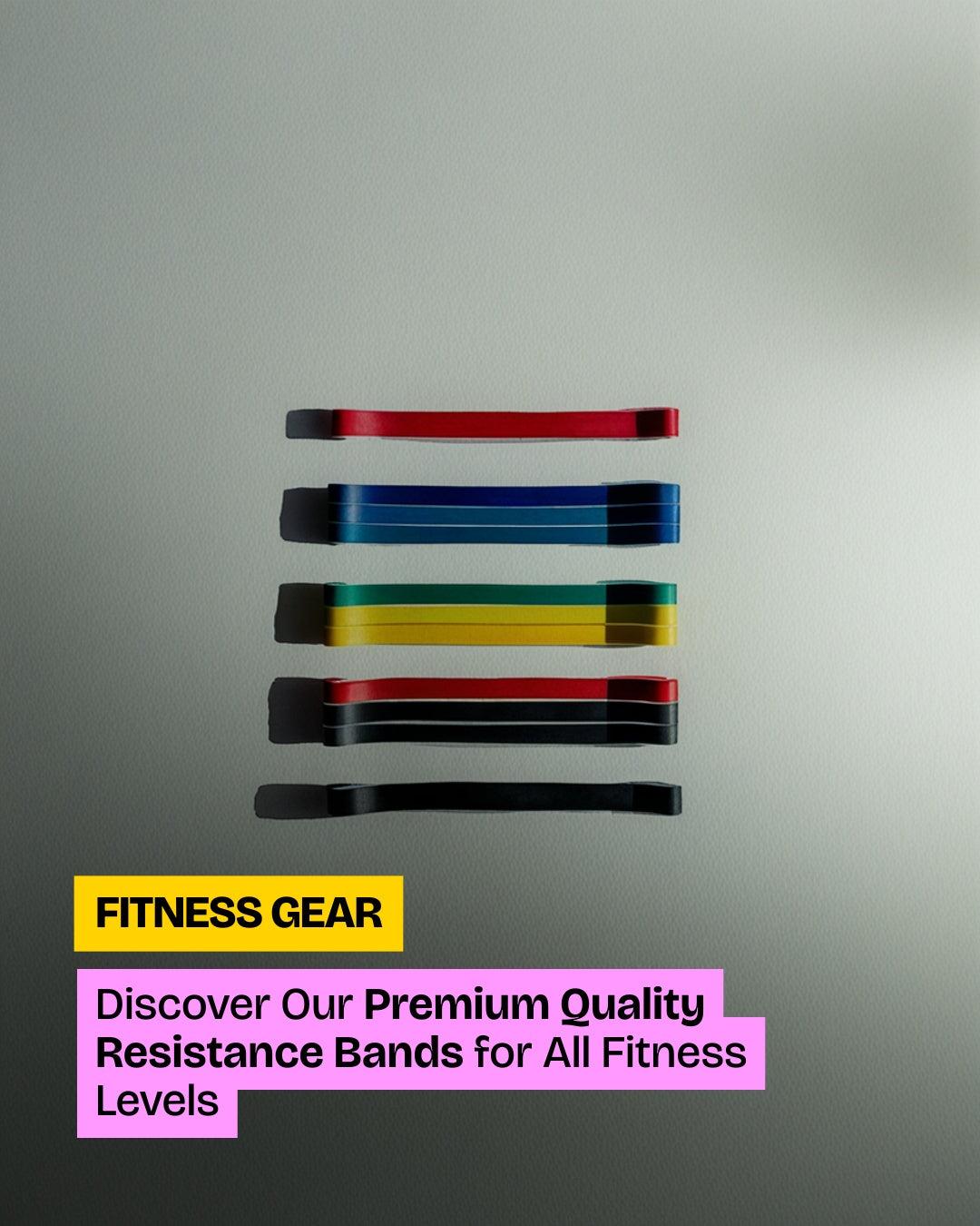 Resistance Bands Set – Elastic Pull Rope Full Body Training