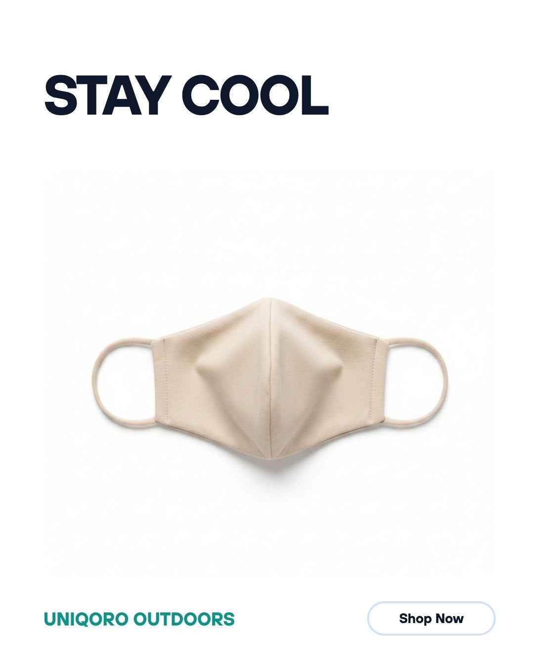 Uniqoro Ice Silk Sun Face Mask Design 2