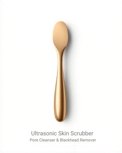 Ultrasonic Skin Scrubber – Electric Blackhead Remover Spatula