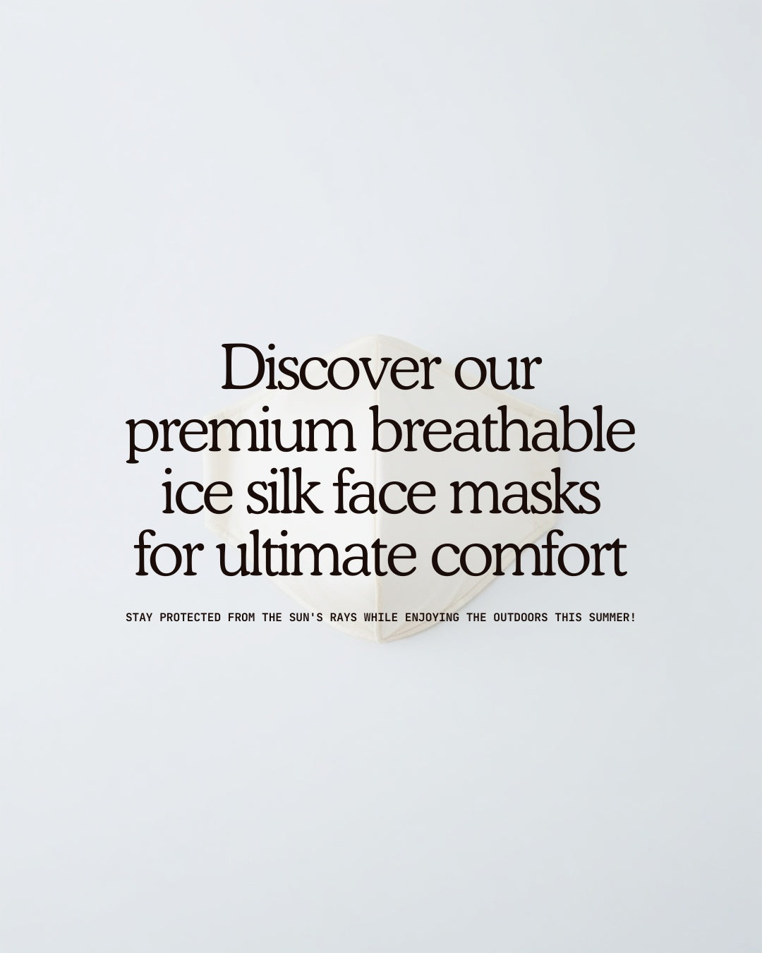 Ice Silk Sun Face Mask – UPF 50+ UV Protection Outdoor Hat
