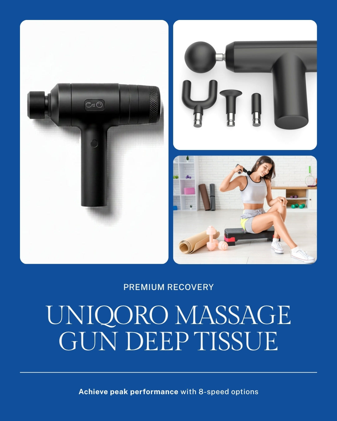 Uniqoro Massage Gun Deep Tissue Design 4