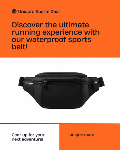 Uniqoro Running Waist Bag Design 2