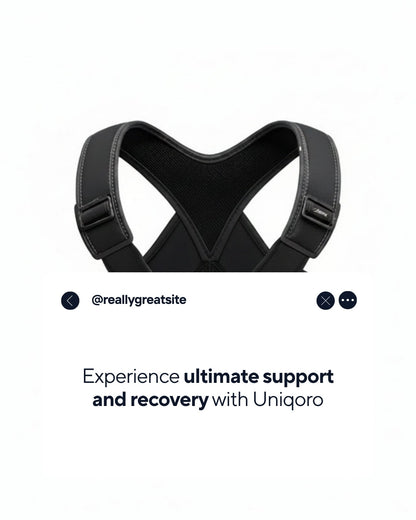 Uniqoro Shoulder Brace with Ice Pack Design 3