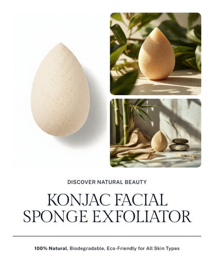 Uniqoro Konjac Facial Sponge Design 3