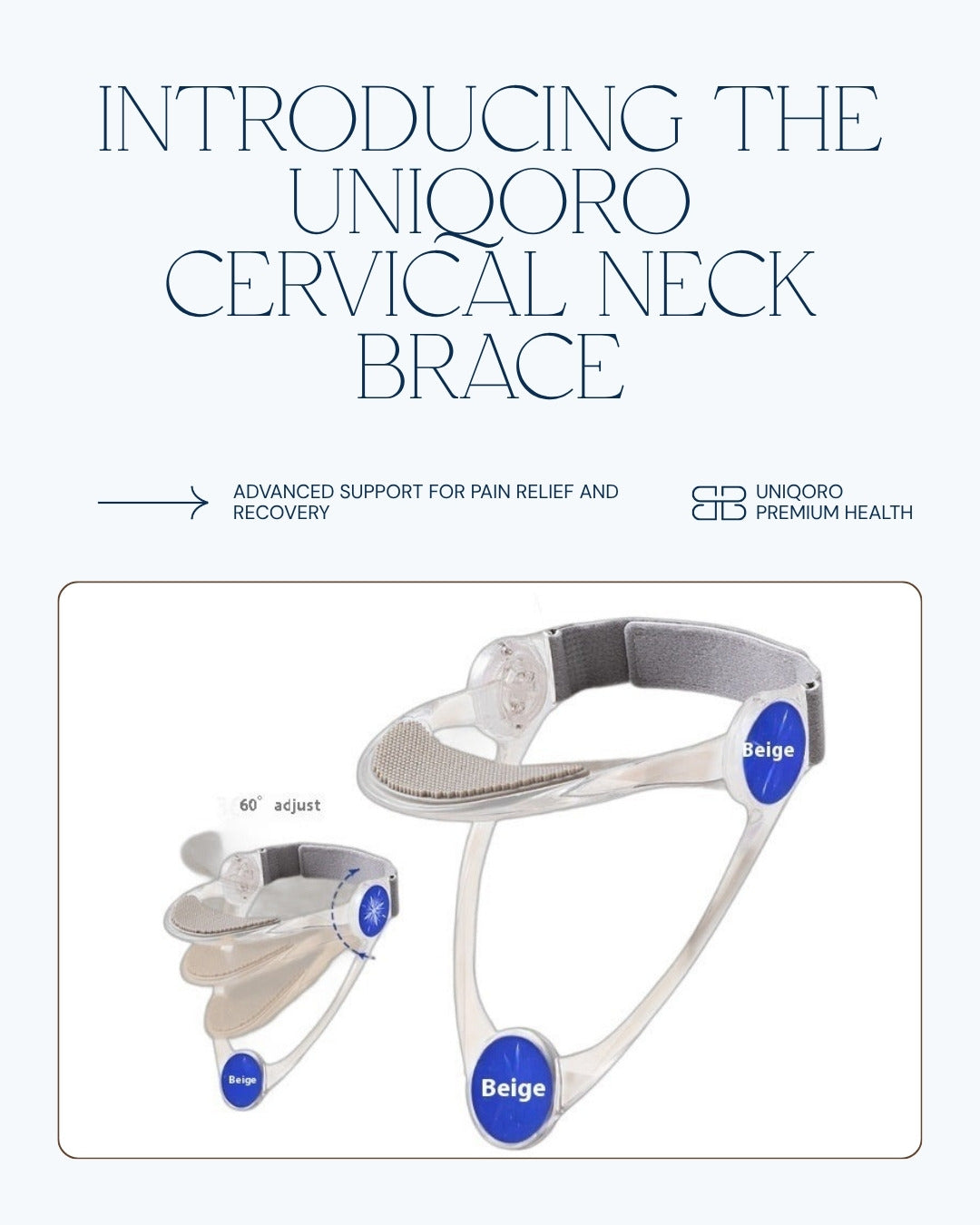 Uniqoro Cervical Neck Brace Design 4
