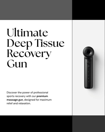 Massage Gun Deep Tissue – 8 Speed 6 Heads Percussion Recovery
