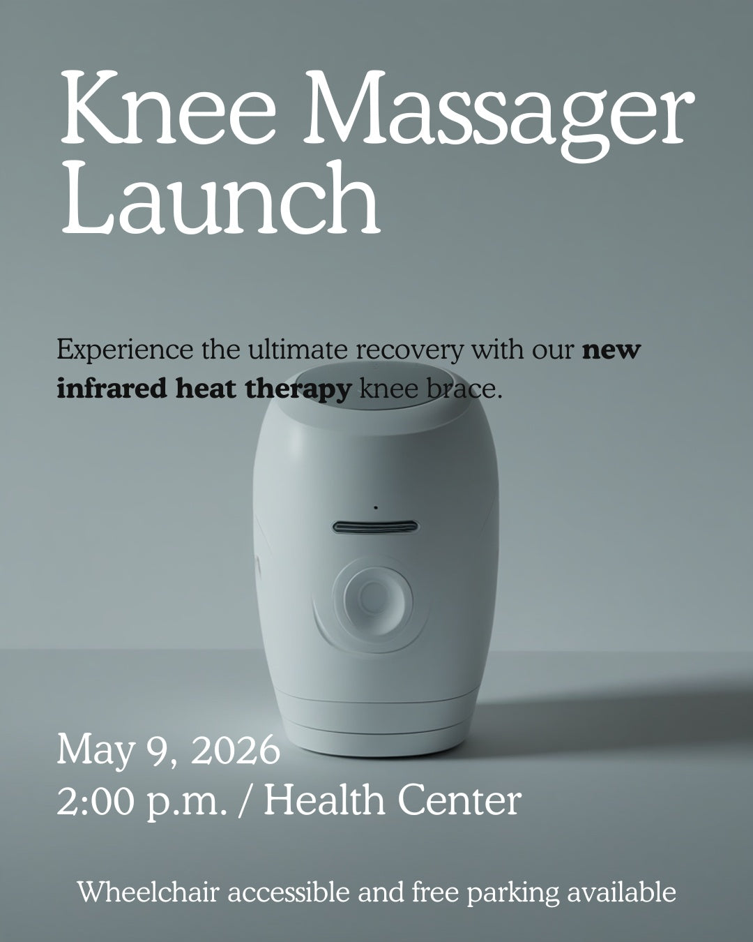 Electric Knee Massager – Infrared Heat Air Pressure Therapy