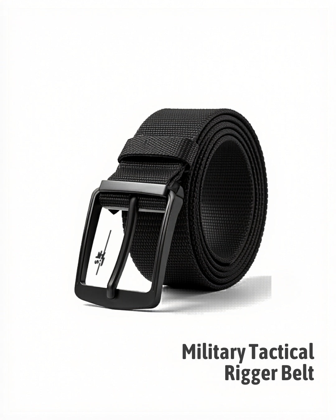Military Tactical Belt – Heavy Duty Outdoor Nylon Training