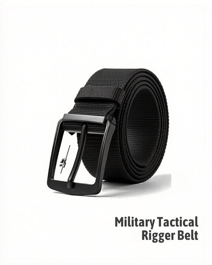 Military Tactical Belt – Heavy Duty Outdoor Nylon Training