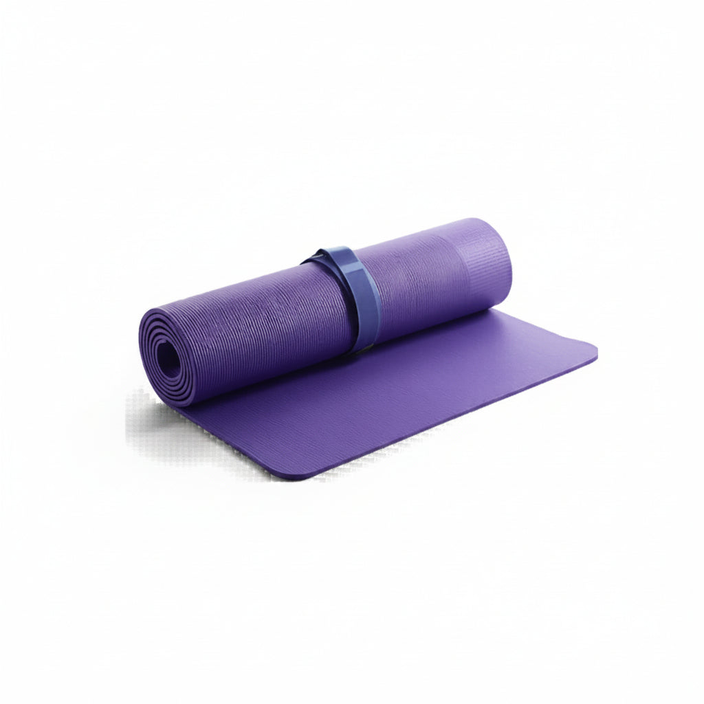 Yoga Mat with Carrying Strap – Non-Slip Thick Exercise Mat