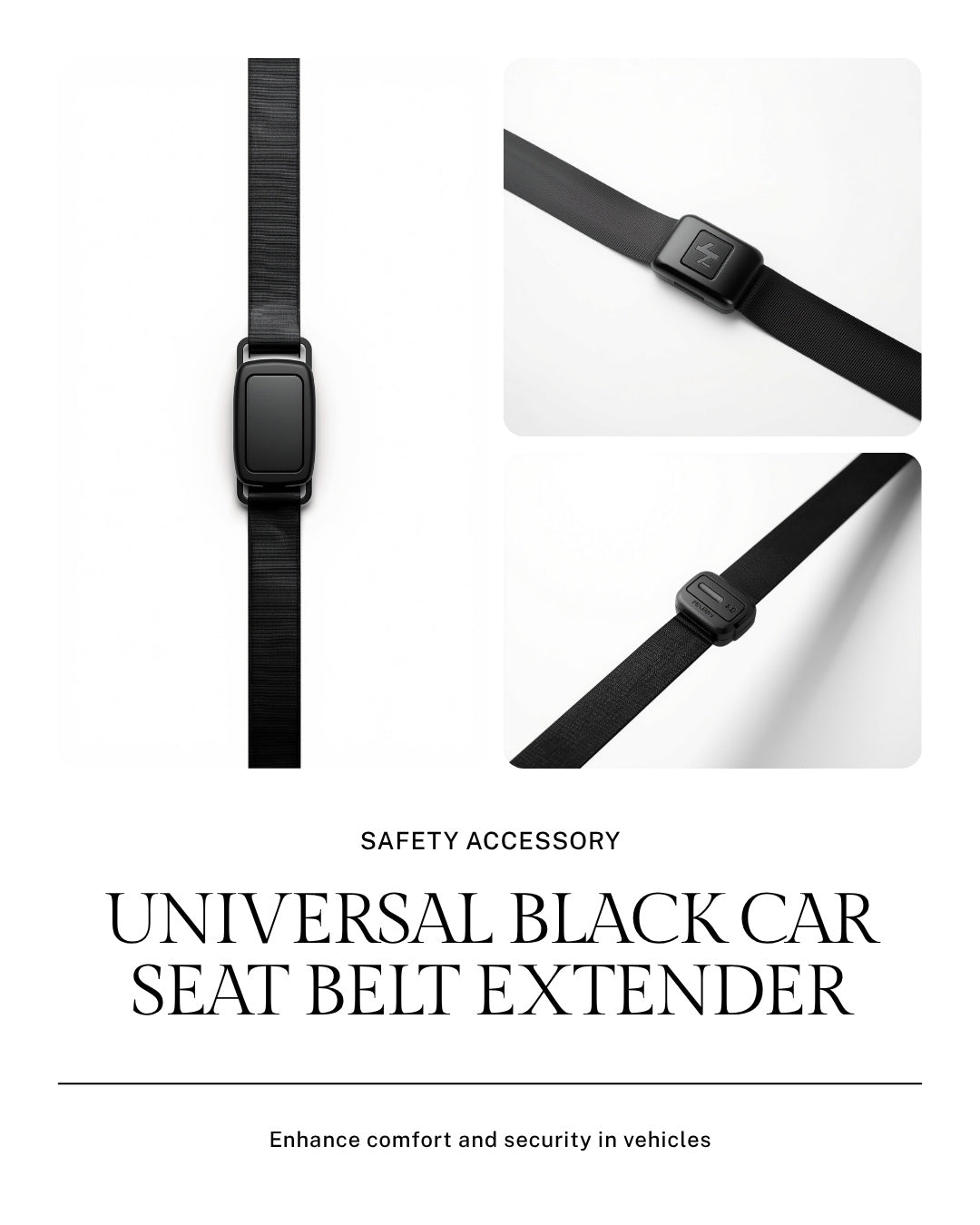 Car Seat Belt Extender 2-Pack – Universal Safety Extension