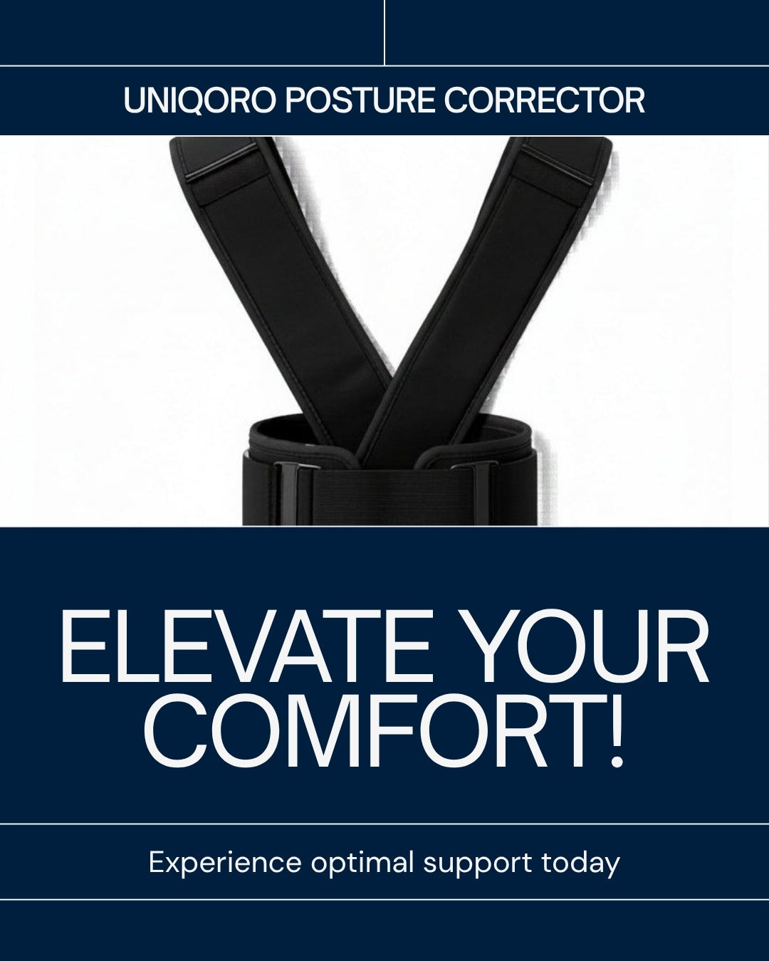 Uniqoro Posture Corrector Anti-Humpback Design 2