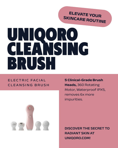Uniqoro Electric Facial Cleansing Brush 360 Design 4